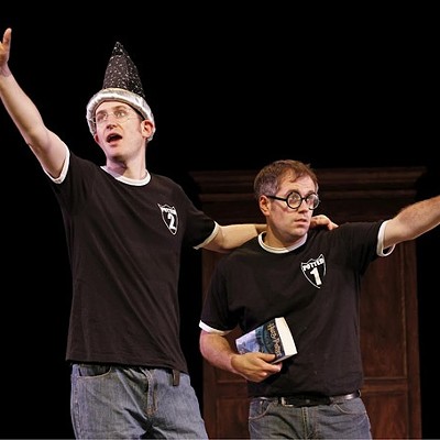 The Harry Potter series might be over but the fantasy novels that launched the seven-part movie series are still as popular as ever. To capitalize on that popularity, former BBC television hosts Daniel Clarkson and Jefferson Turner have put together Potted Potter: The Unauthorized Harry Experience — A Parody by Dan and Jeff, a show that squeezes the tomes into a 70-minute performance complete with costume changes and props. Clarkson and Turner will also encourage the audience to participate in a real-life game of Quidditch. The show has been touring since 2012 and played to a full house when it came through town earlier this year. It's back in Cleveland tonight at 7:30 at the Ohio Theatre to kick off a three-night stand. Tickets are $10 to $45. (Niesel)