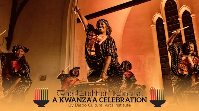 Image: The Light of Kinara: A Kwanzaa Celebration by Djapo Cultural Arts Institute