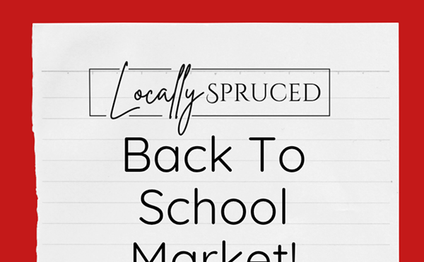 Image: The Locally Spruced Back to School Market