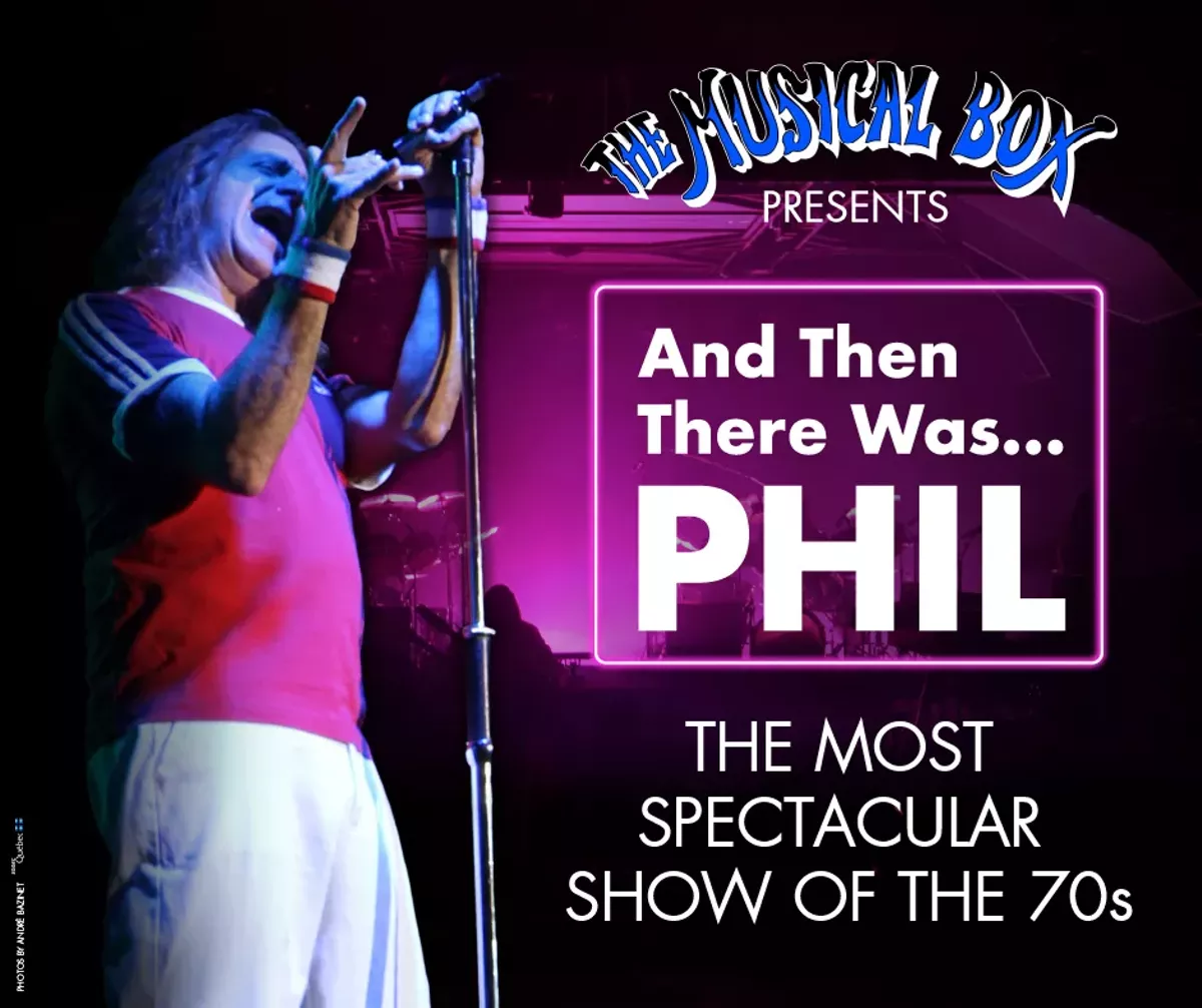 The Musical Box Presents And Then There Was... Phil is coming to Playhouse Square October 20.