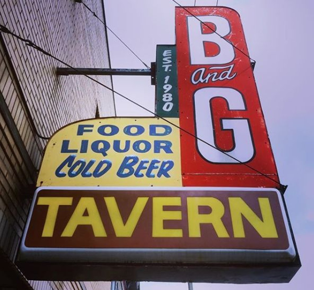  B and G Tavern
4150 Lorain Ave. | (216) 651-0883
This affordable Ohio City long time hangout is lit, thanks to its literal beer light decorations and classic pool table. 
Photo via savage.chicago.yeah/Instagram