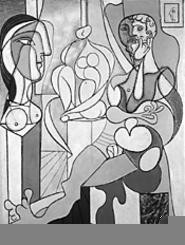 "The Sculptor," created by Picasso in 1931.