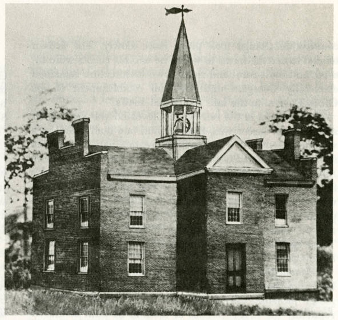 The Cleveland Academy, 1821 