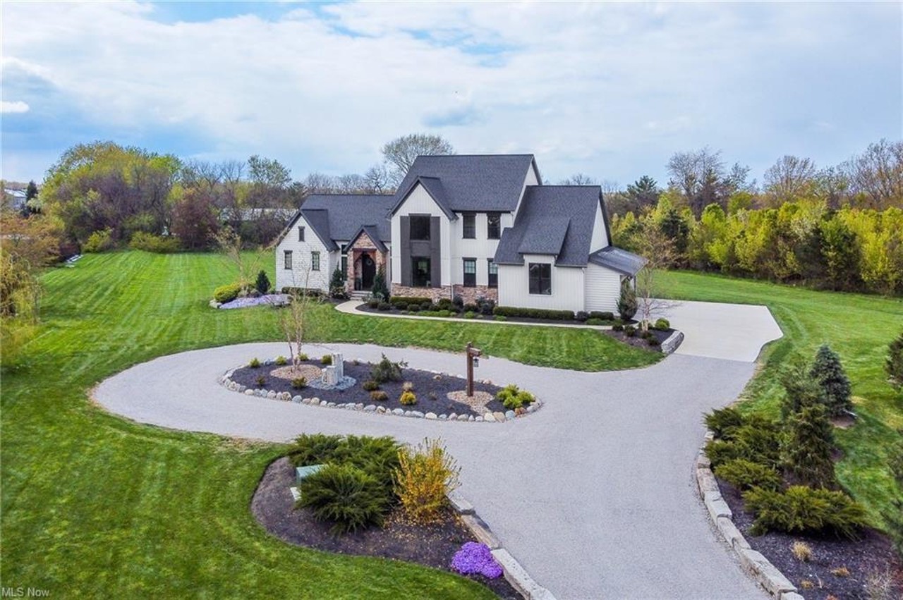 This 1.2 Million Dollar Home In Avon Comes With A Sports Barn Ready for Full Court Basketball