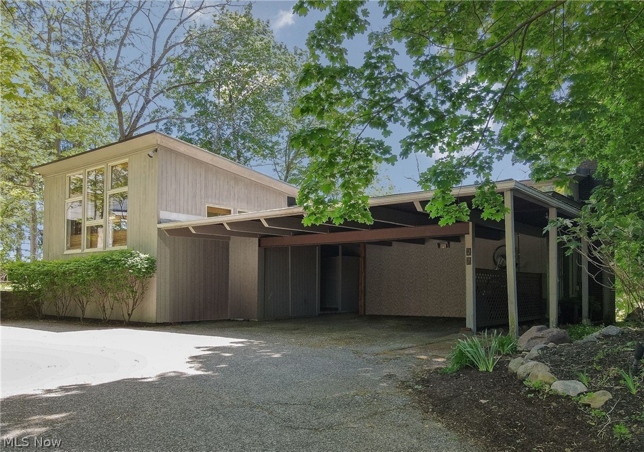 This Mid-Century Chagrin Falls Home, On The Market For $630,000, Is Nestled In Nature
