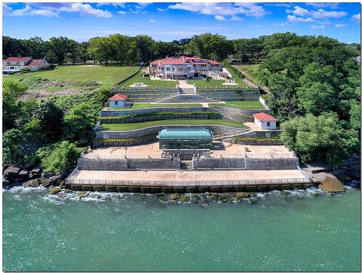 This Might Be the Most Majestic Lakeside Mansion in Cleveland