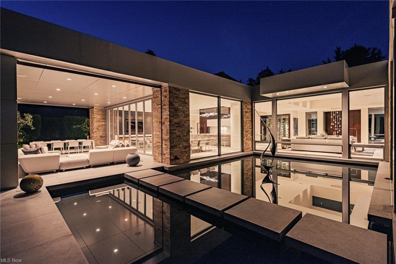 This Ultra Modern $5 Million Mansion Feels Like It Should Be in Florida, Not Richfield, OH
