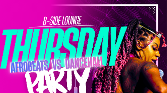 Image: THURSDAY AFROBEATS VS. DANCEHALL PARTY