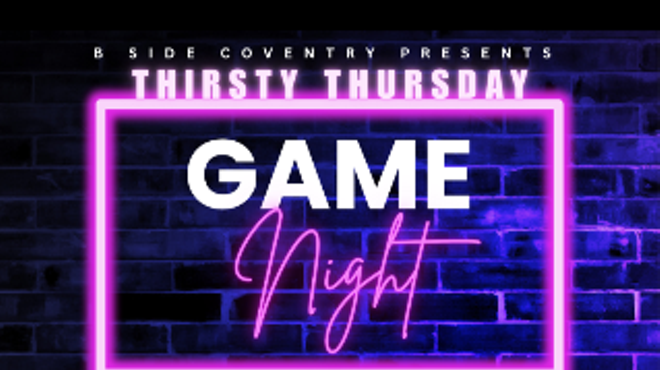Image: THURSDAY THURSDAY: GAME NIGHT