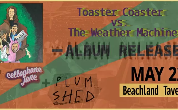 Image: Toaster Coaster vs. The Weather Machine - Album Release Show