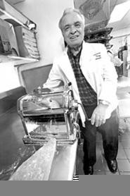 Tony Gallo, Agostino's master of pasta. - Walter  Novak