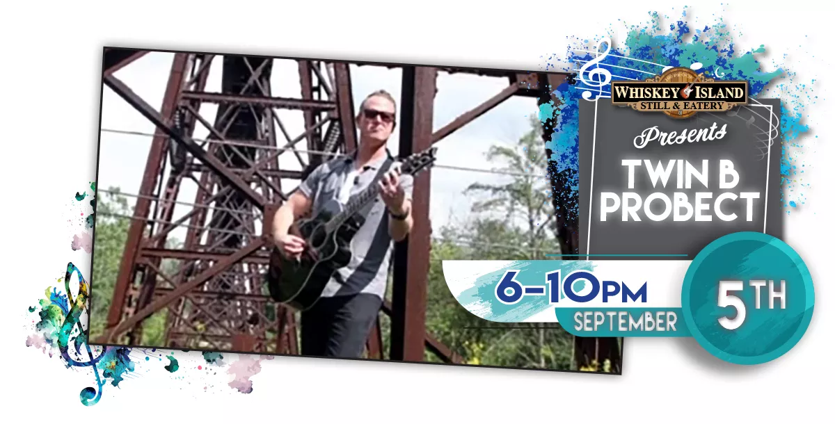 Twin B Project LIVE @ Whiskey Island September 5th!