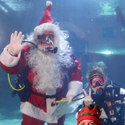 Scuba Claus to Return to the Greater Cleveland Aquarium