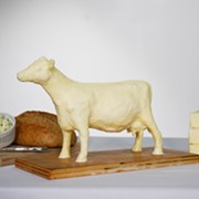 With the Ohio State Fair Canceled, the Butter Cow Sculpture Tradition Lives On As a DIY Home Project