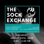 "Sock Exchange" Event Saturday Will Provide Head Shots for Donations to Homeless