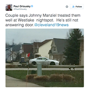 Channel 19 Is Still Staking Out Johnny Manziel's House for Some Reason (Day 3)