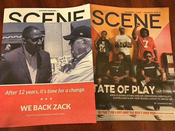 A Quick Note About the Cover Wrap on This Week's Issue of Scene