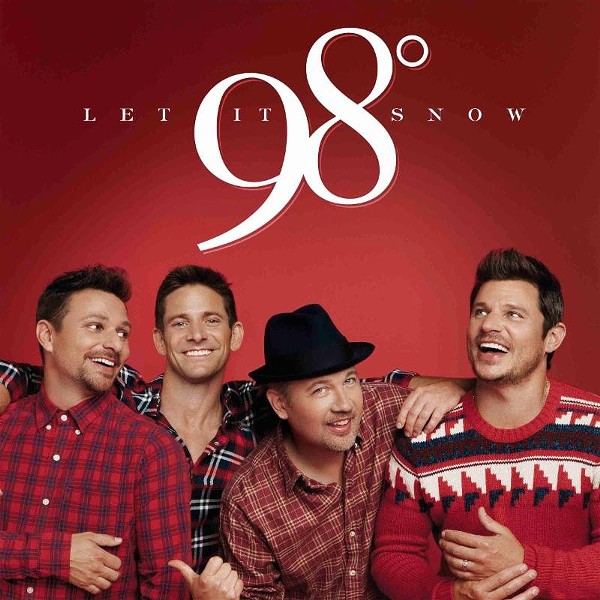 AFTER: 98 Degrees' 2017 Christmas album cover.