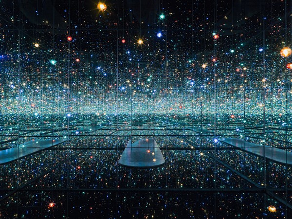 "Infinity Mirrored Room––The Souls of Millions of Light Years Away," 2013.