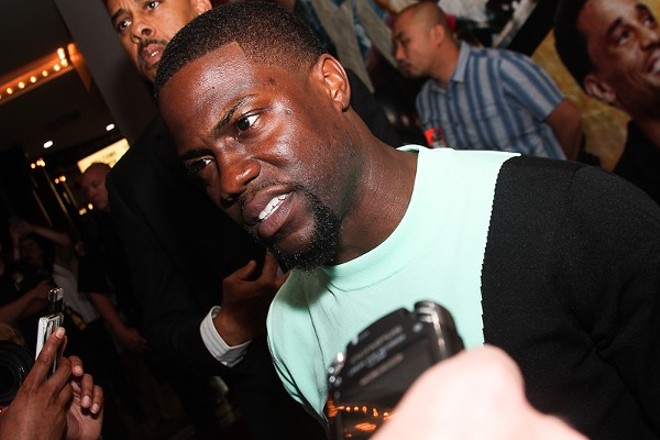 Kevin Hart promoting a film at Tower City Cinemas back in 2014. - Emanuel Wallace Photo