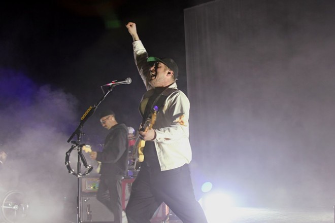 Indie Rockers Portugal.The Man Bring Heavy Psychedelia and a Trippy Light Show to Public Hall