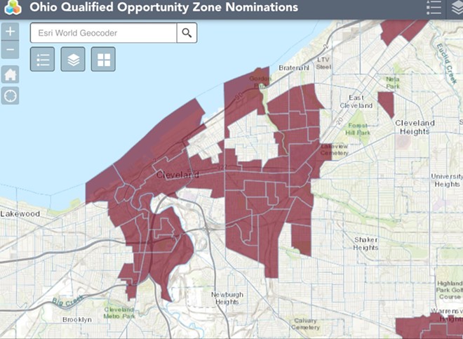 The City of Cleveland's "Opportunity Zones" - Ohio Development Services Agency