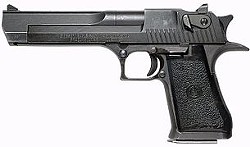 A semi-automatic pistol that carries the .357 Magnum cartridge. - Wikipedia