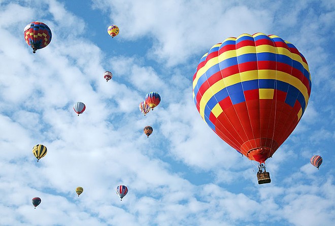 Look Out for Hot Air Balloons This Memorial Day Weekend in Chagrin Falls