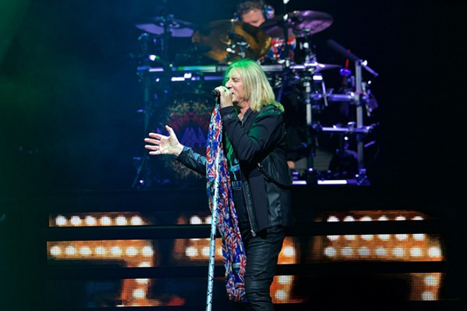 Def Leppard performing in Cleveland earlier this year. - SCOTT SANDBERG