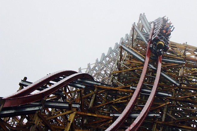 Last year's big new attraction at Cedar Point was the Steel Vengeance. - PHOTO BY ZACH ZELMAN