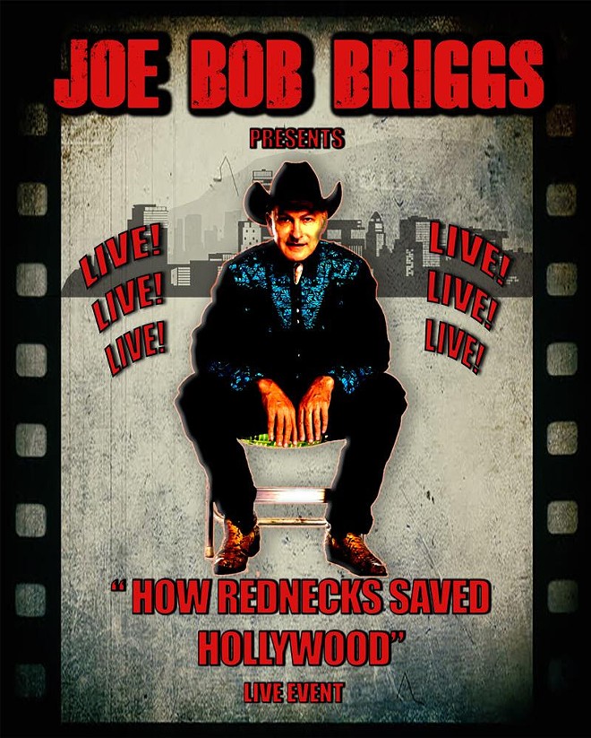 Movie Critic Joe Bob Briggs to Speak at the Capitol Theatre in October