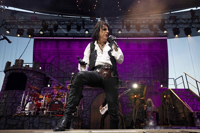 Alice Cooper Brings a Potent Mix of Shlock and Shock to Jacobs Pavilion at Nautica