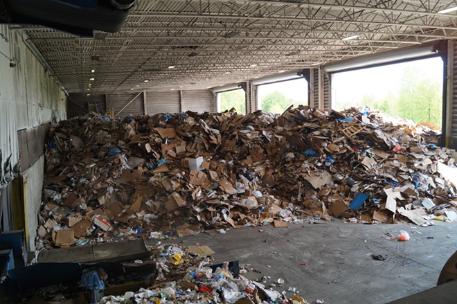 Republic Services Recycling Center, (5/18/19). - SAM ALLARD / SCENE