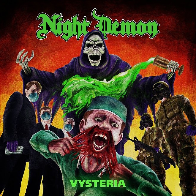 New Night Demon B-Side Features Previously Unreleased Song Recorded Live at the Beachland in 2017