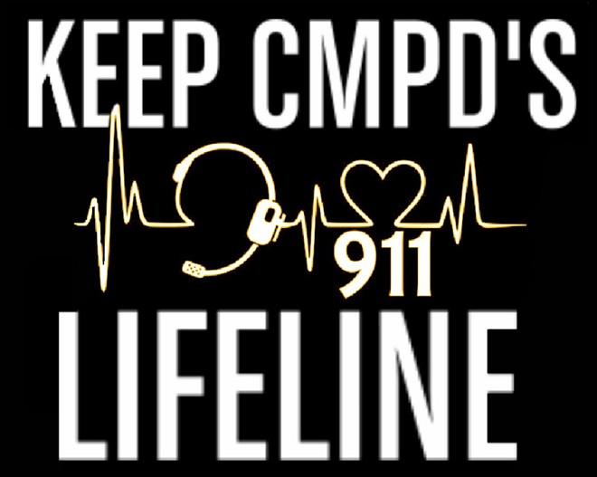 A number of Cleveland Metroparks police officers have posted this image to their Facebook pages in support of dispatchers. - PROVIDED ANONYMOUSLY