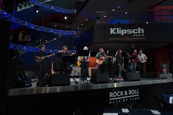 Razing the Bar performing at the Rock Hall in 2018. - Courtesy of the Legal Aid Society