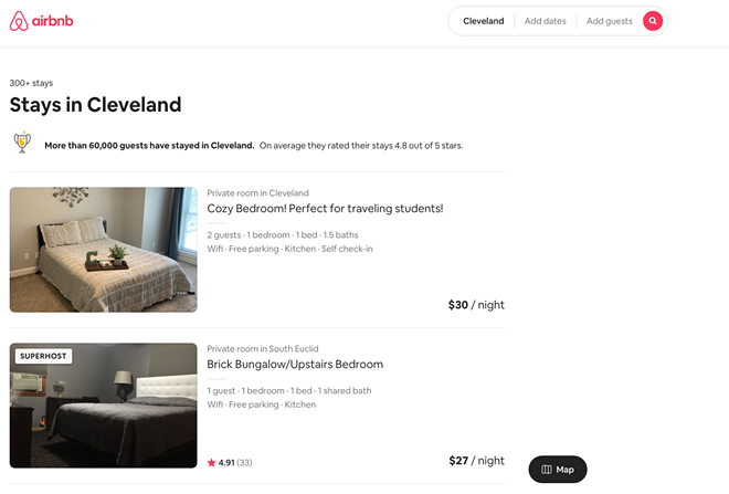 Airbnb Suspends 25 Listings in Cleveland for Violating Coronavirus Party Policies