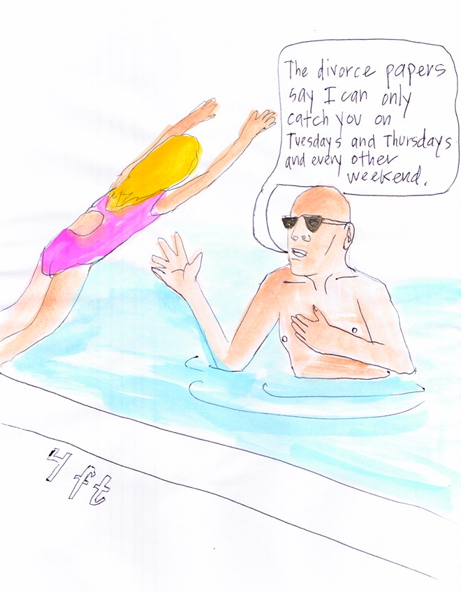 Liz Maugans Releases “Pool Drawings,” a Humorous Look at the Human Condition