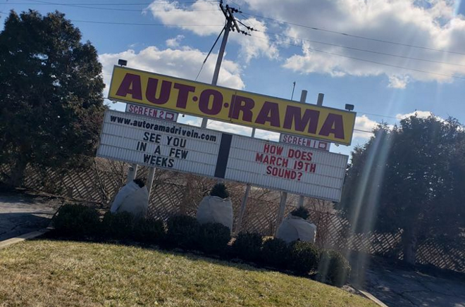 Drive-In Movie Season Returns to the Aut-O-Rama on March 19