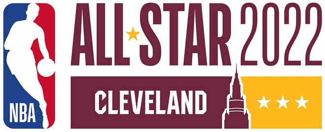 The NBA 2022 All-Star Game primary logo.