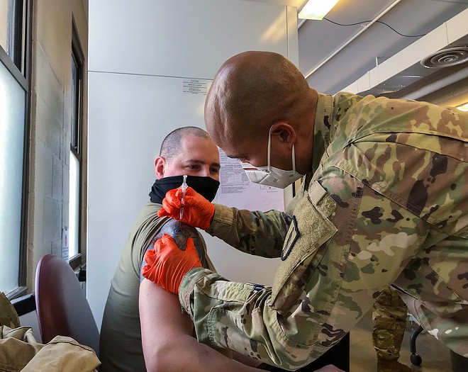 Covid-19 vaccines seem to prevent infection as well as the disease - Photo by New York National Guard/FlickrCC