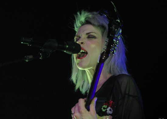 St. Vincent performing at House of Blues in 2014. - Annie Zaleski