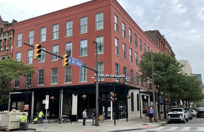 Acqua di Luca in the Warehouse District is expected to open in mid-June. - Douglas Trattner