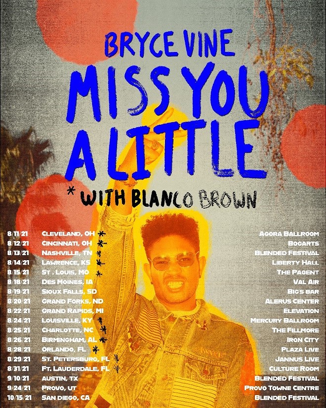 Bryce Vine Coming to Agora in August