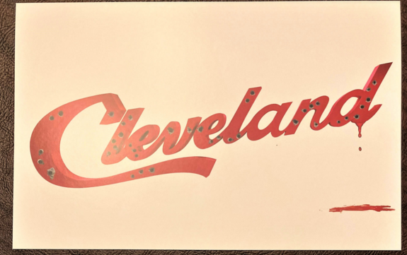 Kucinich Campaign Says Bloody Cleveland Sign Made its Point, Won't Use Again