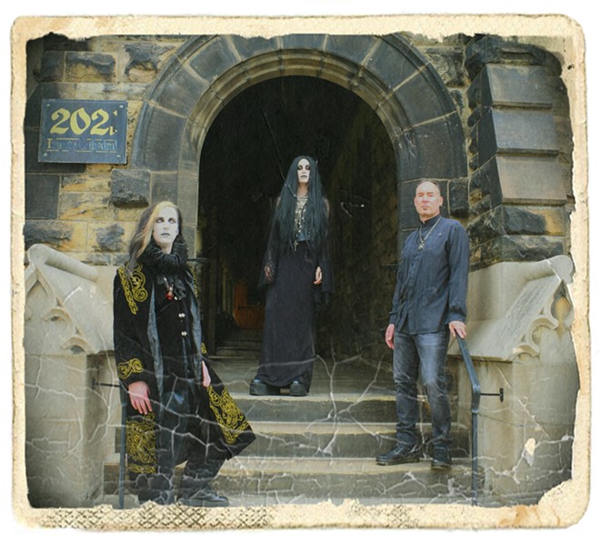 The local Goth rock act Dispel. - Courtesy of Dispel