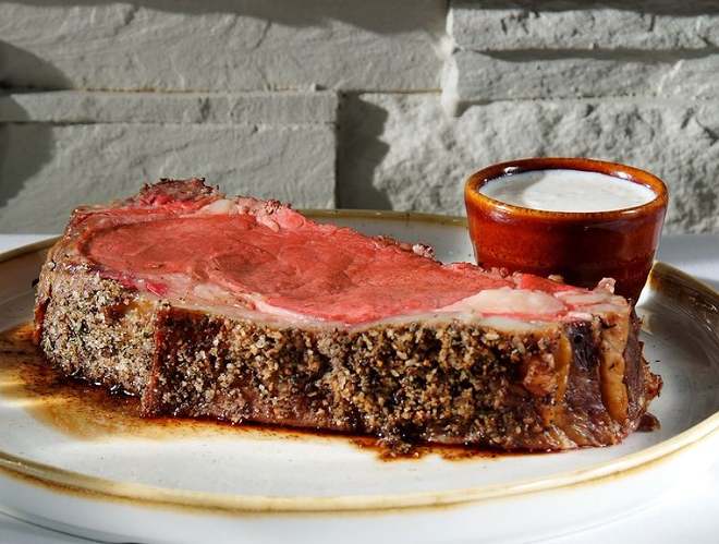 Prime rib is the specialty of the house at Cut151 - Cut151