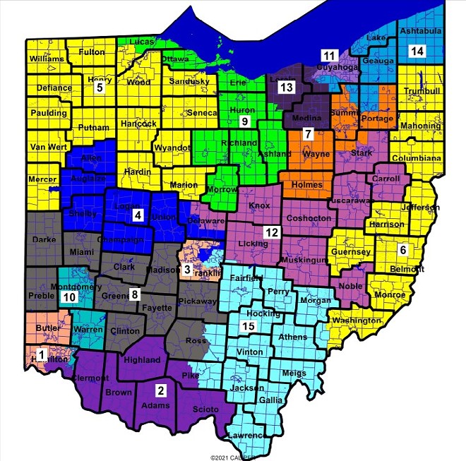 Ohio GOP Releases Proposed Congressional Maps Preserving Their Huge Advantage (3)