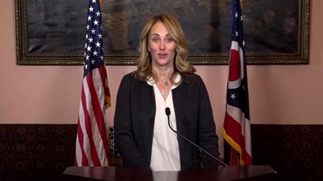 Department of Development Director Lydia Mihalik. - Screenshot from press conference.