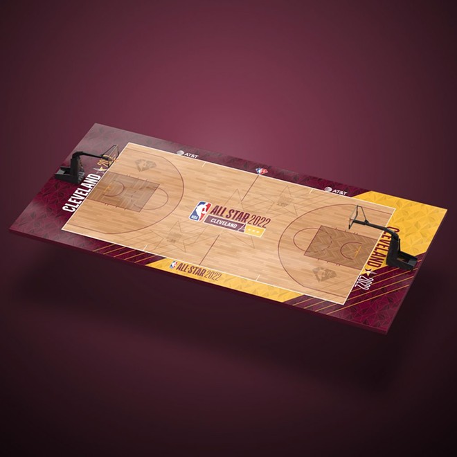 NBA All-Star Game Court Design - NBA